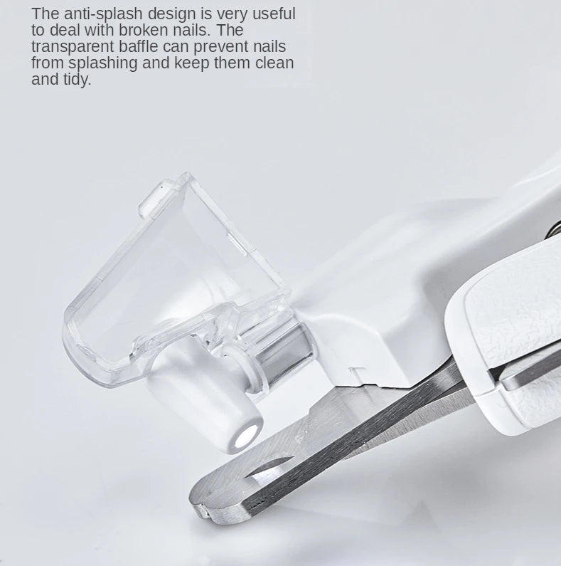 LED Pet Nail Clipper Trimmer