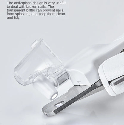 LED Pet Nail Clipper Trimmer