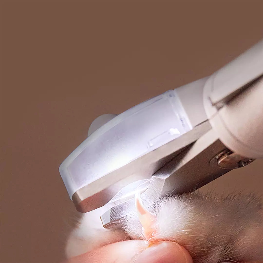LED Pet Nail Clipper Trimmer