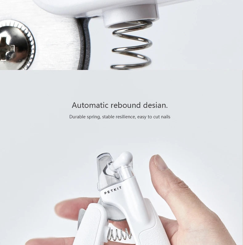 LED Pet Nail Clipper Trimmer