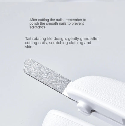 LED Pet Nail Clipper Trimmer